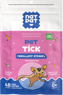 Pet Tick Repellent Stickers