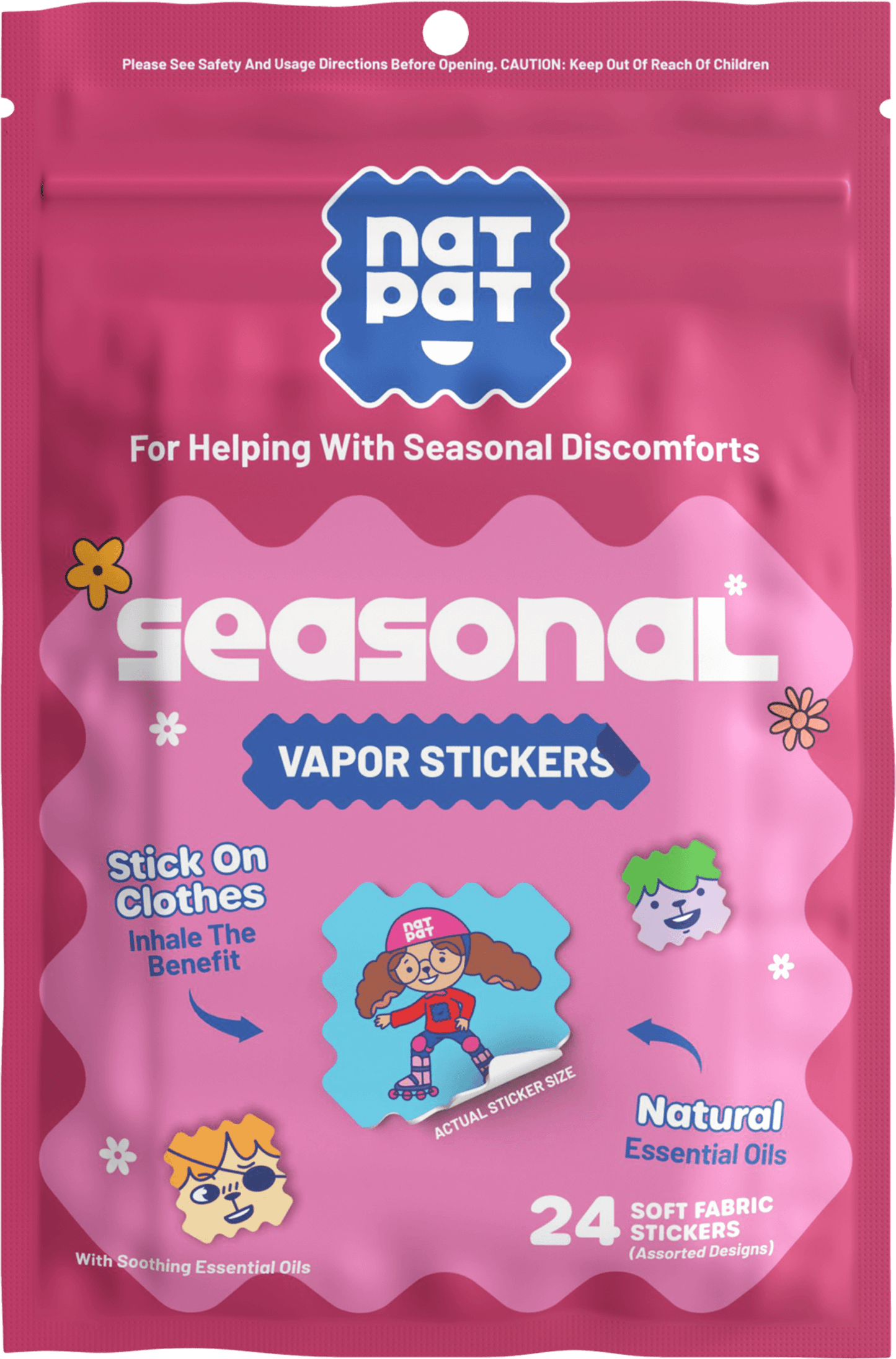 Allergy Relief Stickers