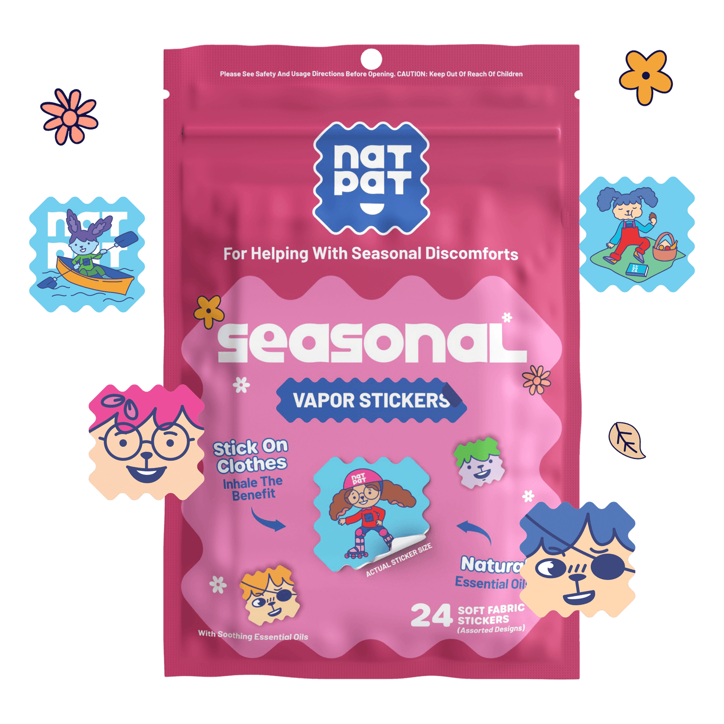 Allergy Relief Stickers
