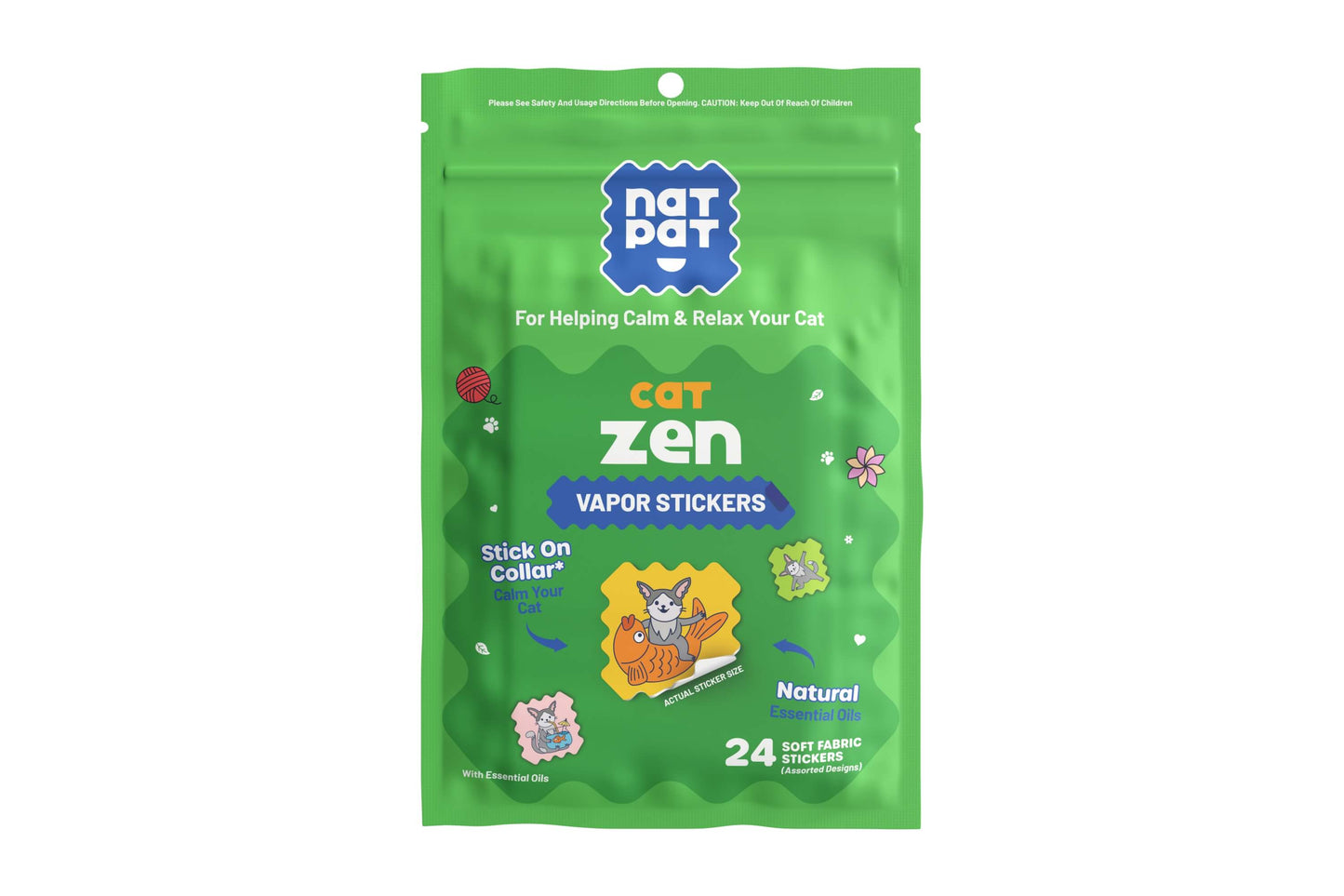 Cat Zen Stickers
