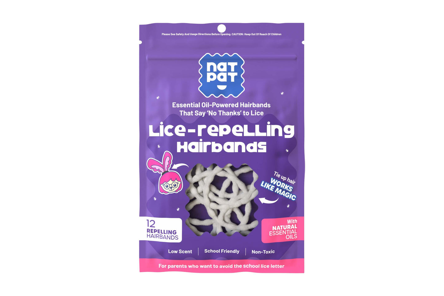 Kids Lice Repelling Hairbands