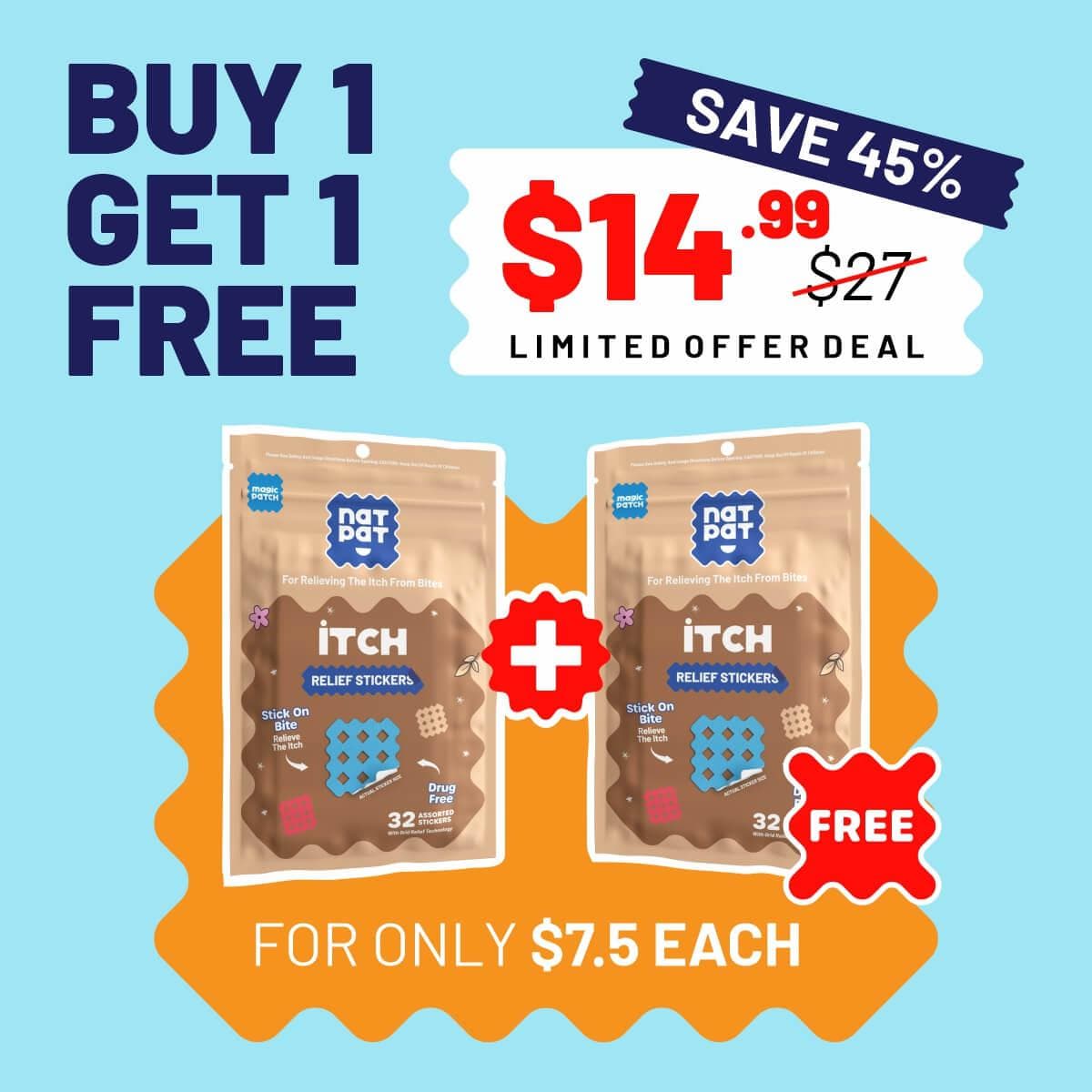 MagicPatch - Itch Relief Stickers (Exclusive Offer)