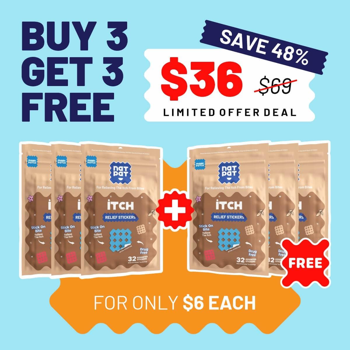 MagicPatch - Itch Relief Stickers (Exclusive Offer)