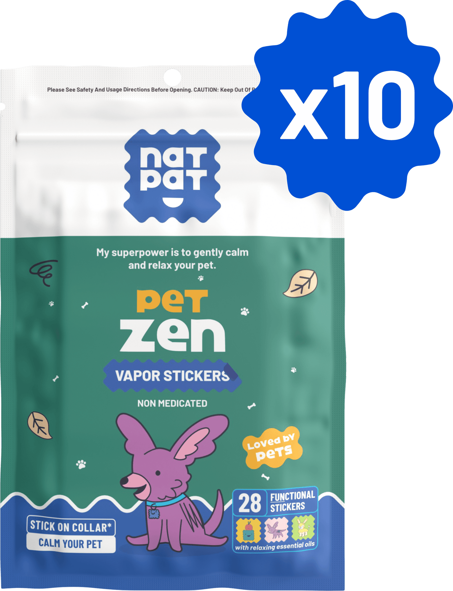 Pet Zen Anxiety Patch