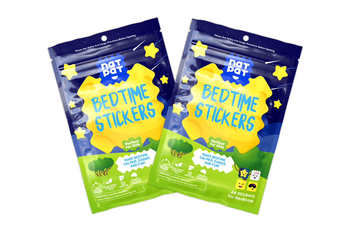 SleepyPatch - Sleep Promoting Stickers AP