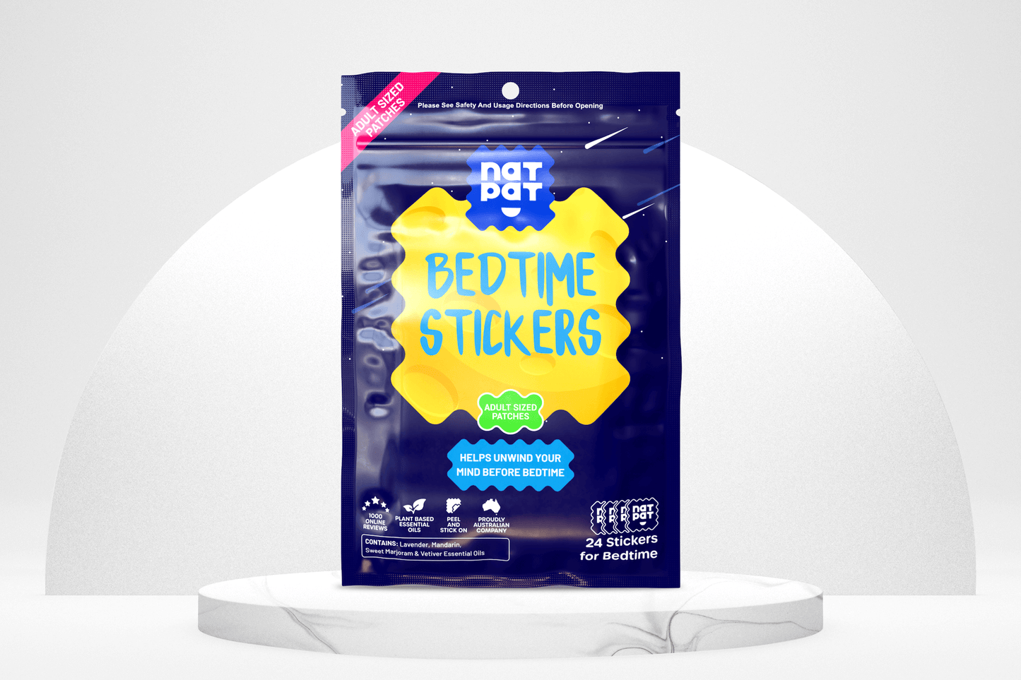 Bedtime Stickers for Adults