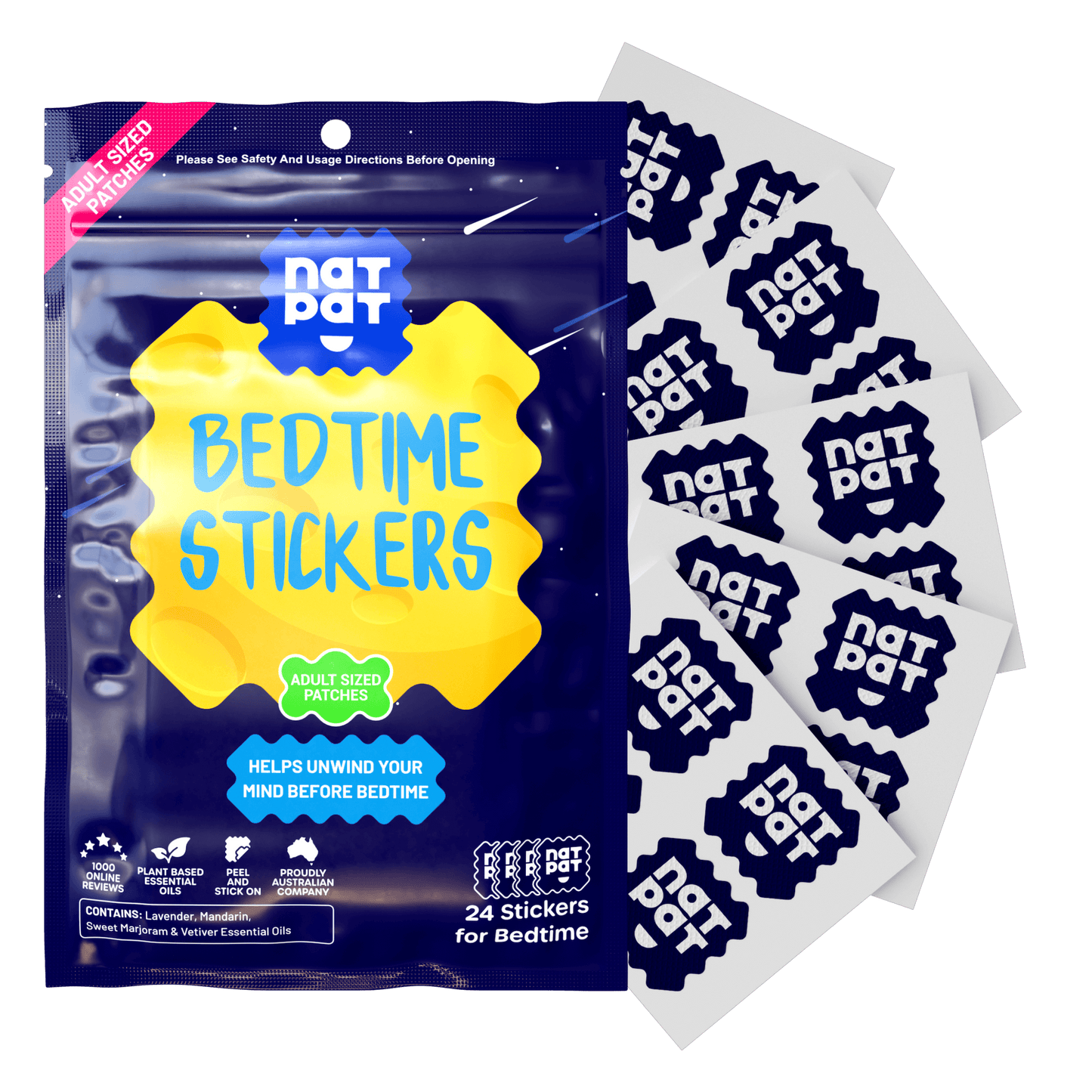 Bedtime Stickers for Adults