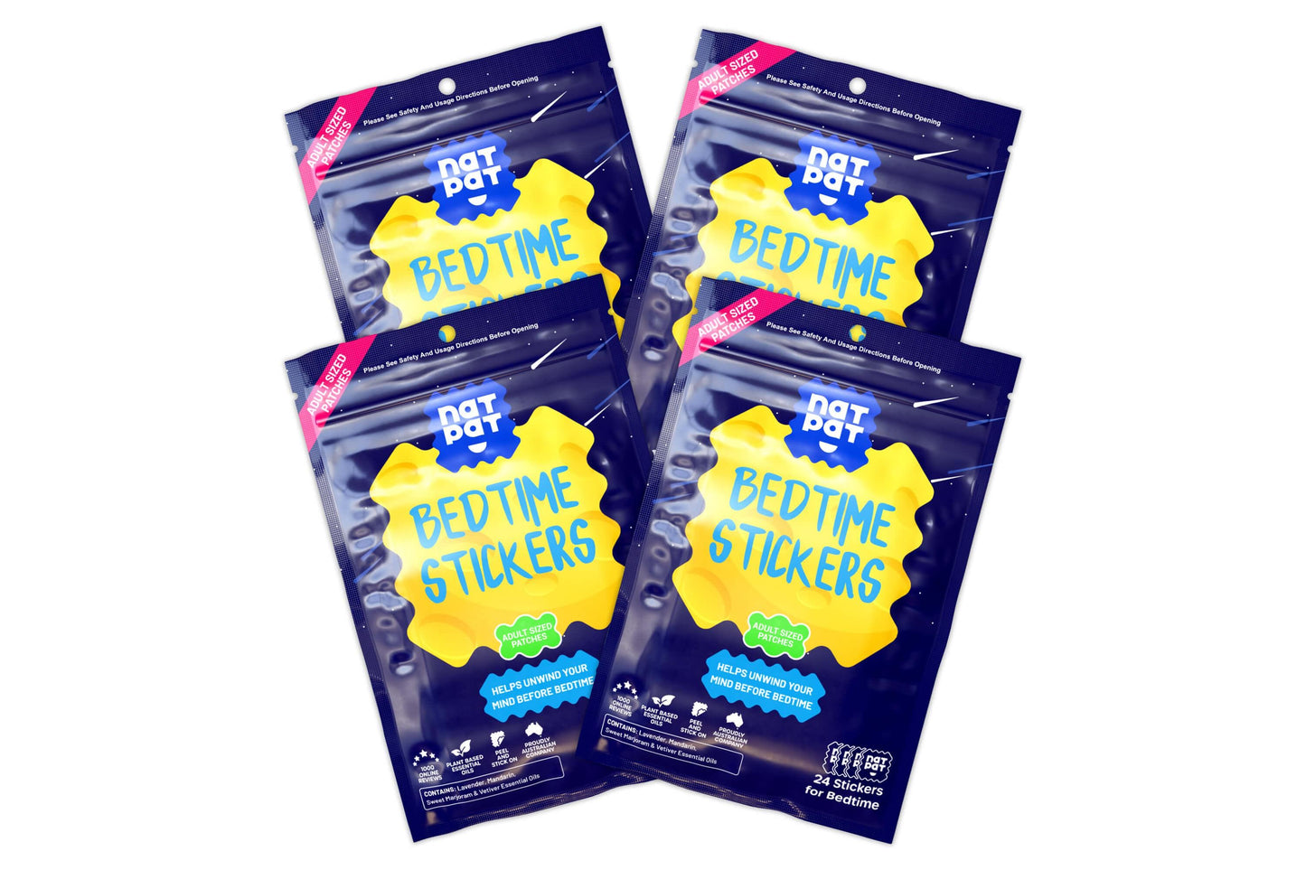 Bedtime Stickers for Adults