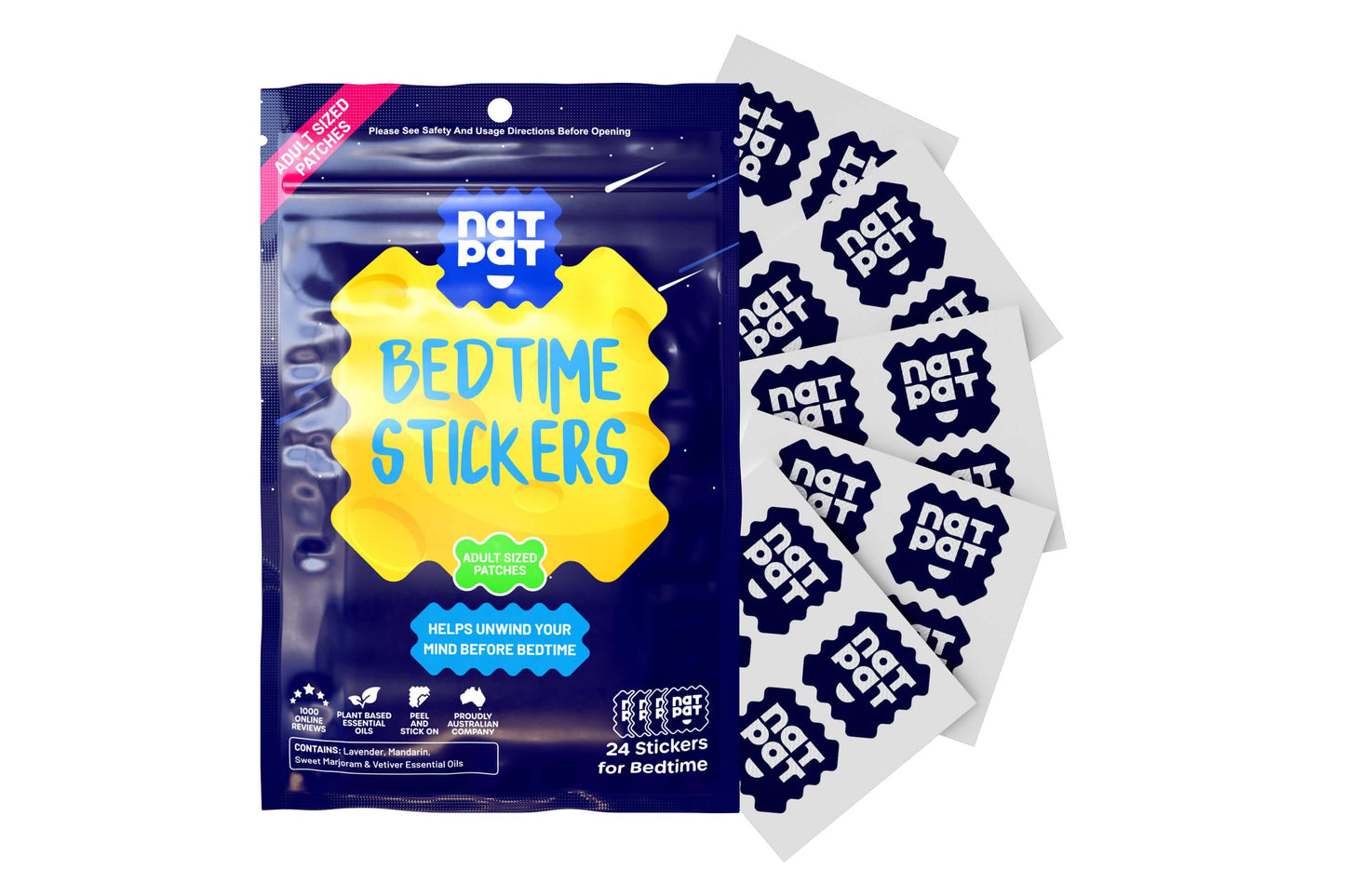 Bedtime Stickers for Adults