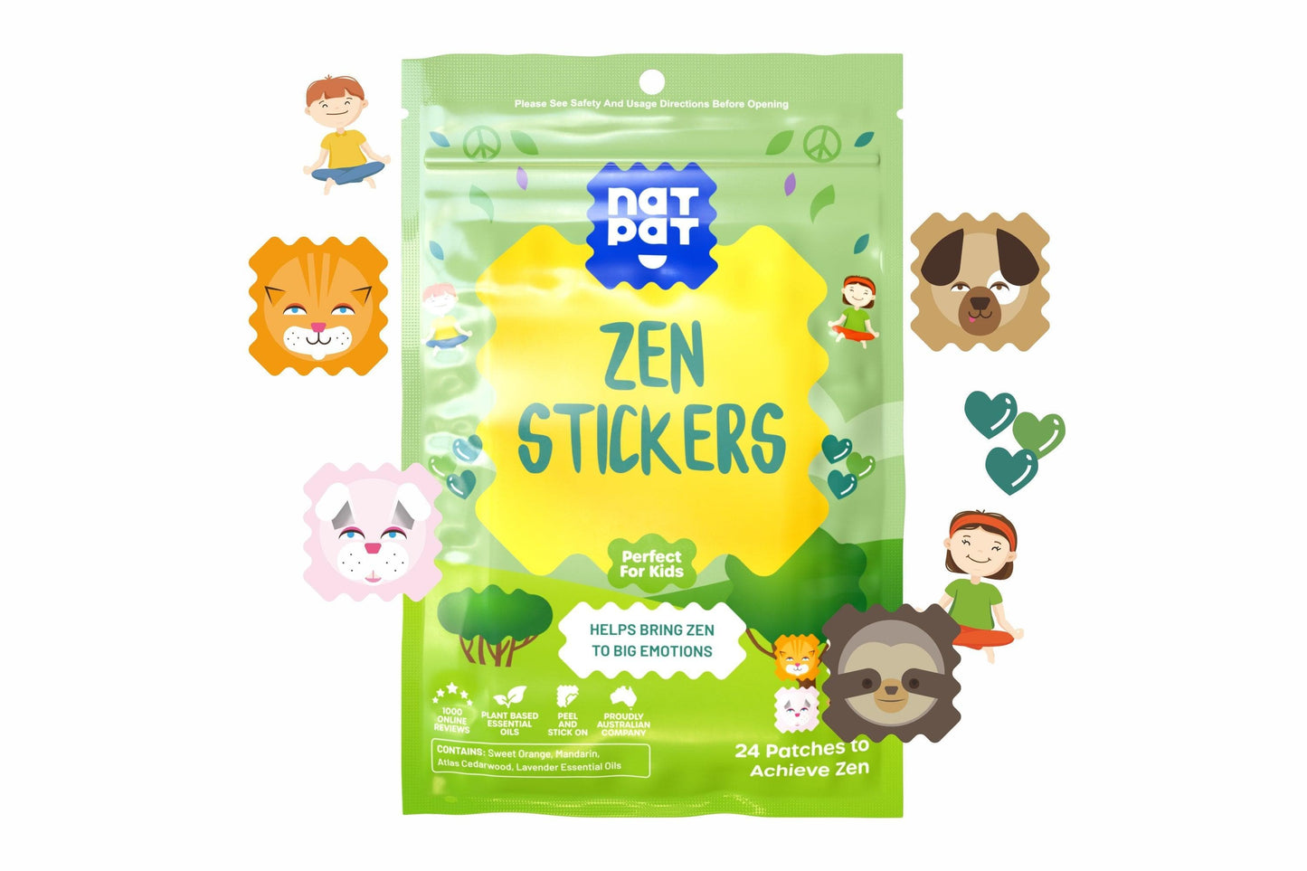 ZenPatch - Mood Calming Patches AP