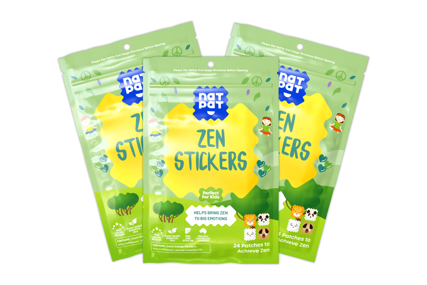 ZenPatch - Mood Calming Patches AP