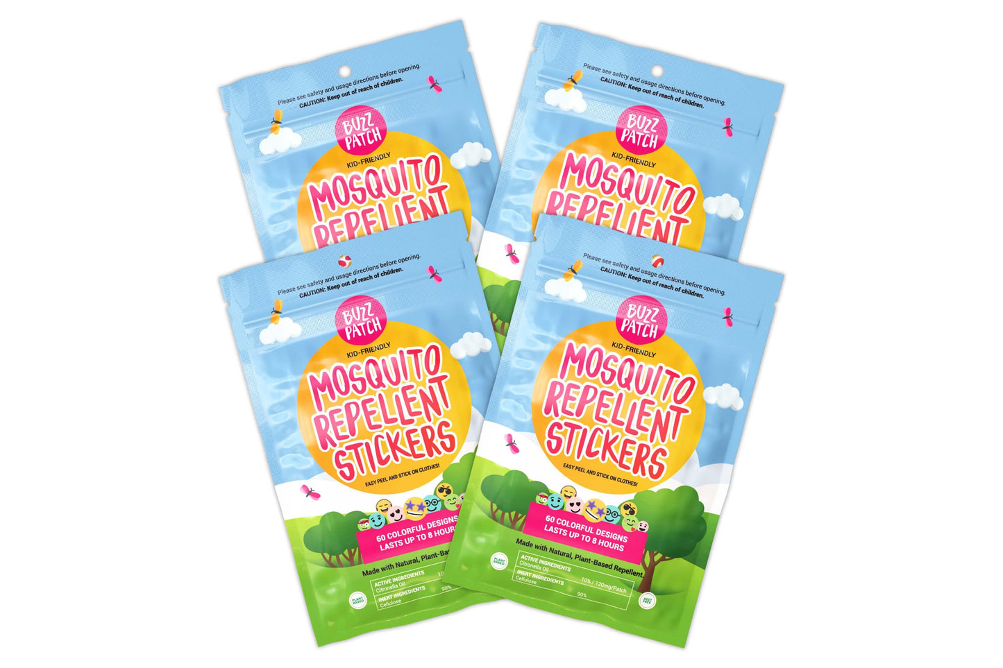 BuzzPatch Mosquito Repellent Patches**