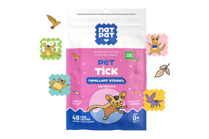 Pet Tick Repellent Stickers