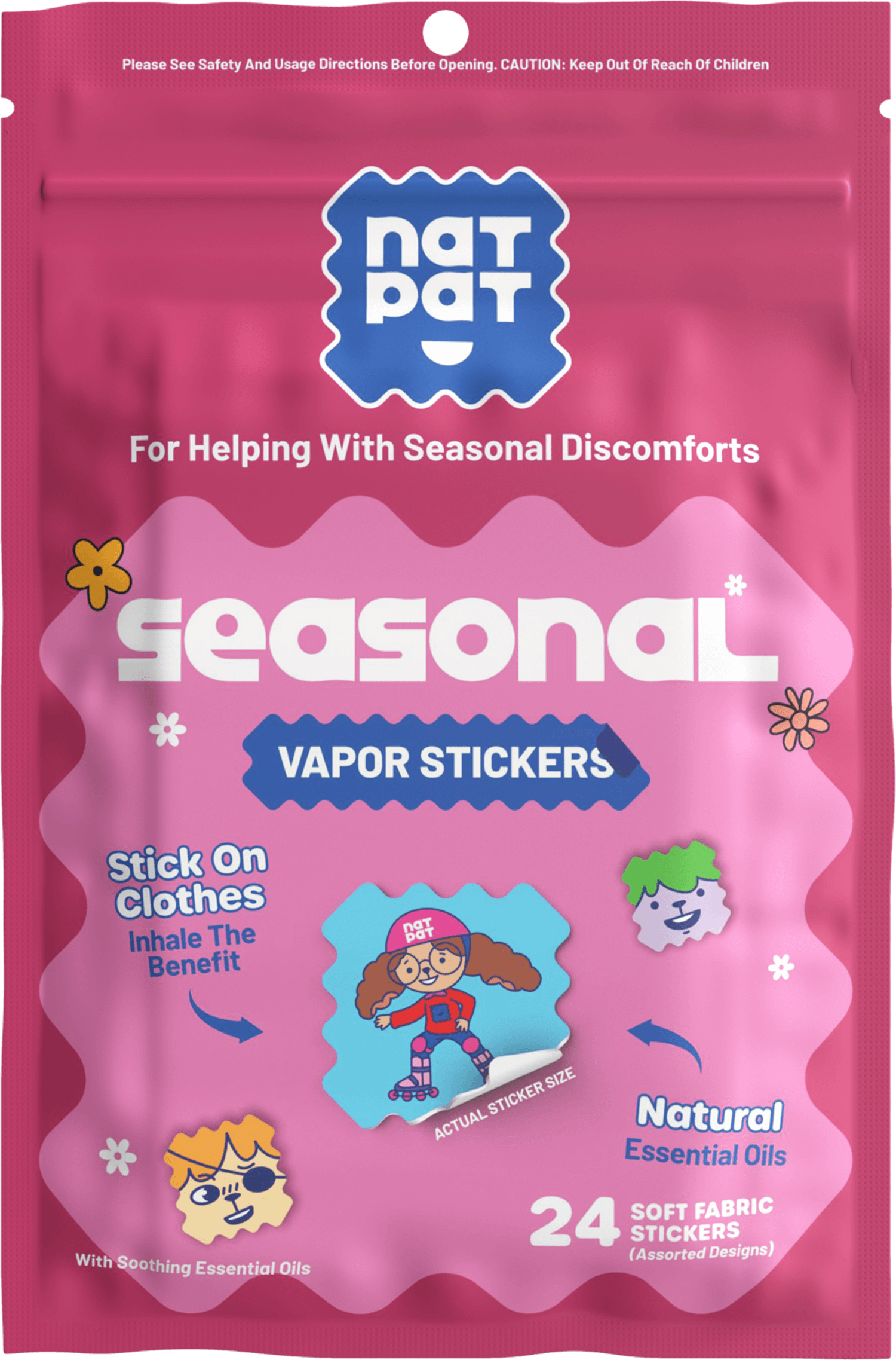 Allergy Relief Stickers