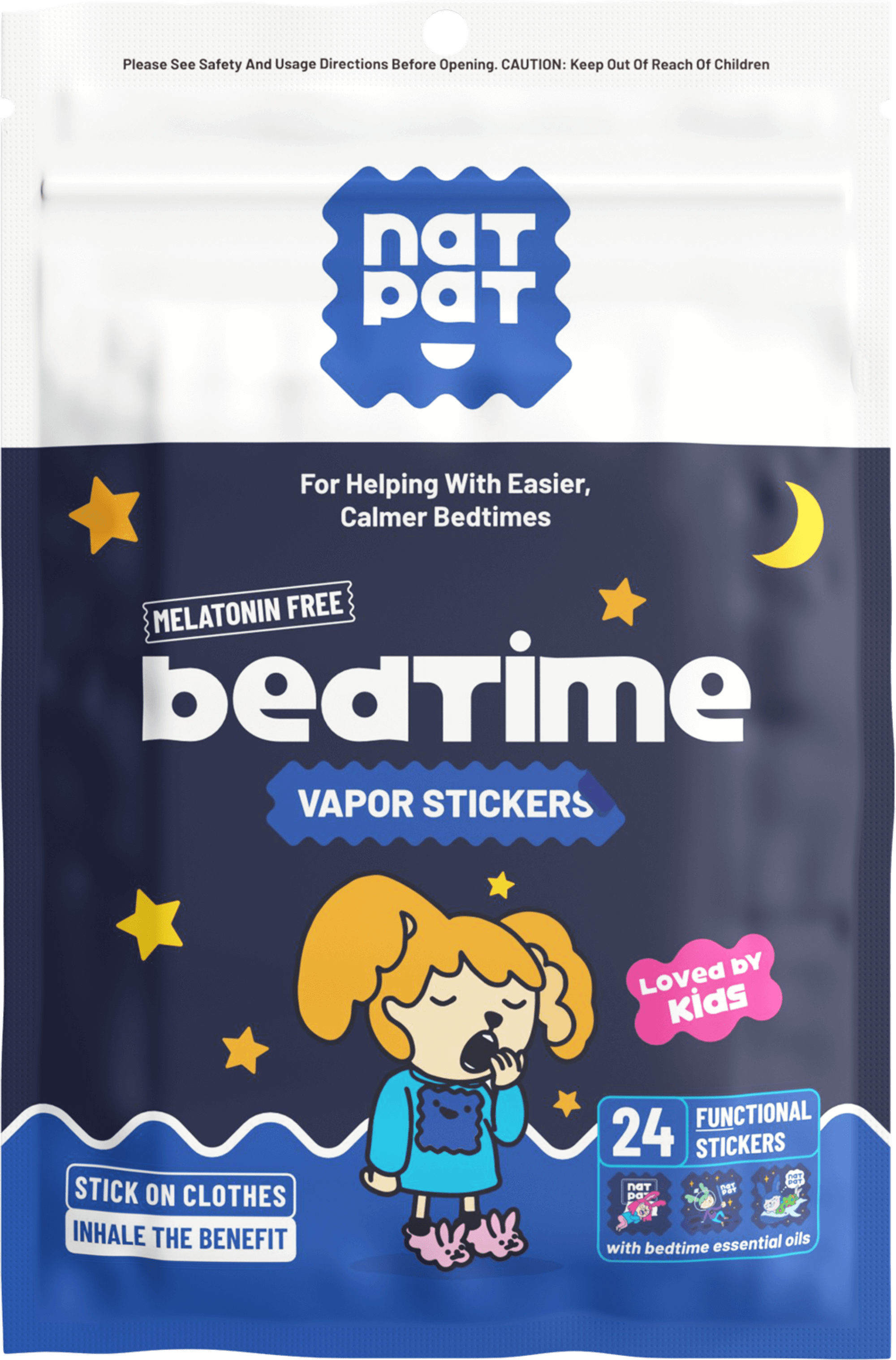 Bedtime Stickers for Kids