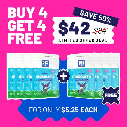 BuzzPatch - Mosquito Patches For Kids (Exclusive Offer)
