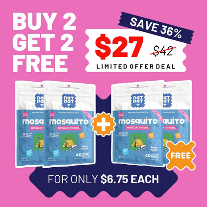 BuzzPatch - Mosquito Patches For Adults (Exclusive Offer)