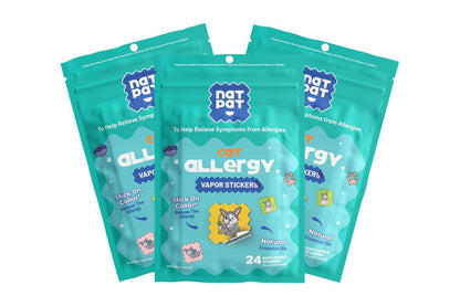 Cat Allergy Vapor Stickers