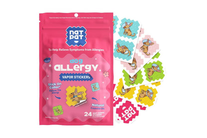 Dog Allergy Vapor Stickers