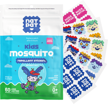 Natural Mosquito Repellent Patches for Kids