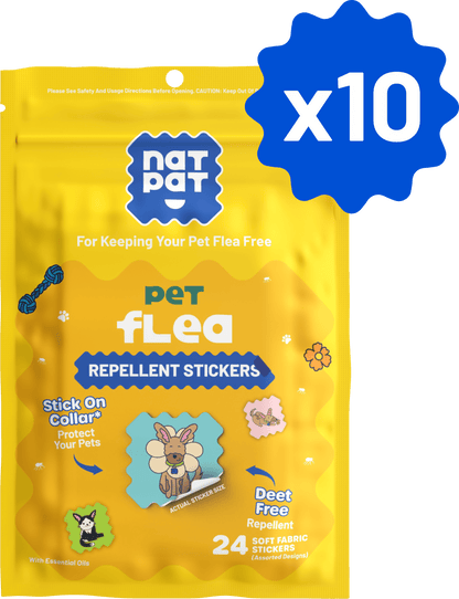 Pet Flea Repellent Stickers